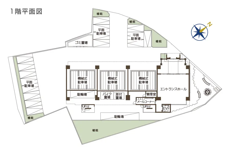 1階平面図