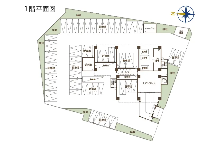 1階平面図